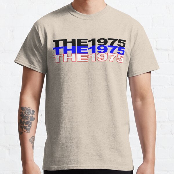 1975 sticker logo Matty Healy Being funny in a foreign language Classic T-Shirt RB2510 product Offical the1975 Merch