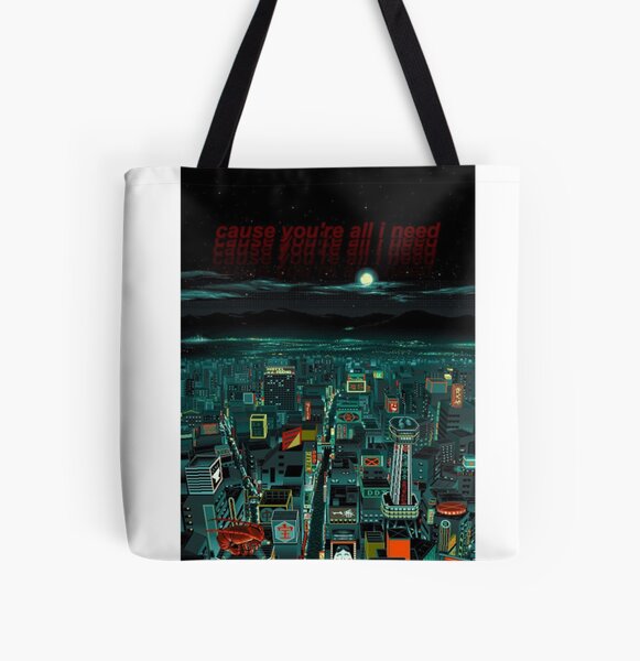 fallingforyou // the1975 All Over Print Tote Bag RB2510 product Offical the1975 Merch