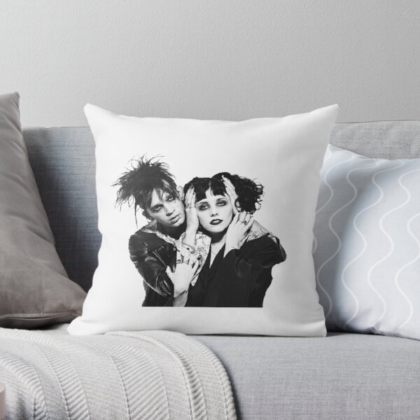 Matty Healy the1975 and Heather Baron-Gracie Pale Waves Throw Pillow RB2510 product Offical the1975 Merch